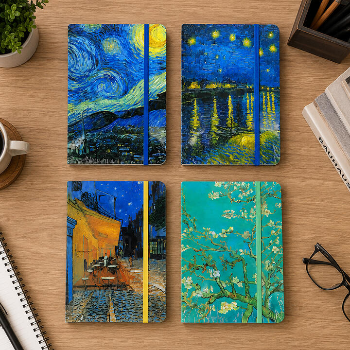 CUADERNO C/ELASTICO 15 X 21 CM.