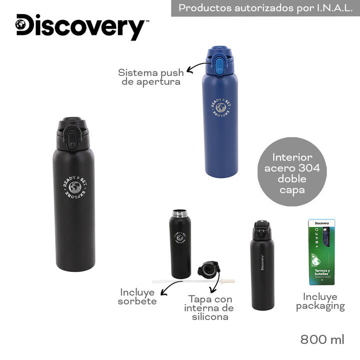 BOTELLA TERMICA DISCOVERY 800 ML